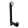 12 ABS Pull & Drain Bathtub Leg Drain Assembly with One-Hole Overflow