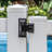 Standard Wrap Hinge Stainless Steel Black