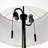 65'' Tall 2-Light Mid Century Modern Floor Lamp, Dual Pull Chains, Marble Base-1324692857-1324692863