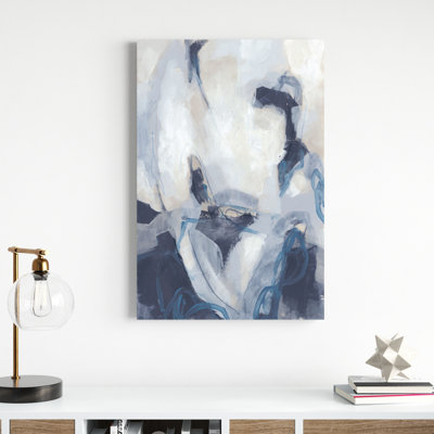 " Blue Process II " by June Erica Vess Painting Print