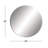 Aquino Circle Wall Mirror-1558222061