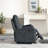 Kai Modern Contemporary Power Recliner Blue With USB Charger