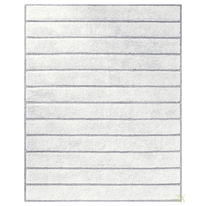 Tapis en laine Isabel, Rectangle de 5 pi x 8 pi