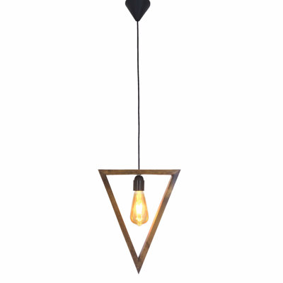 1 - Light Black Single Pendant