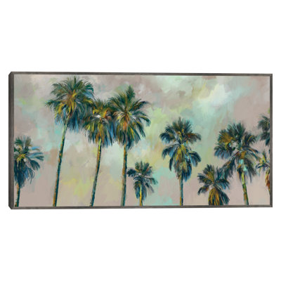 Panoramic Palms by Studio Arts Canvas Art Print