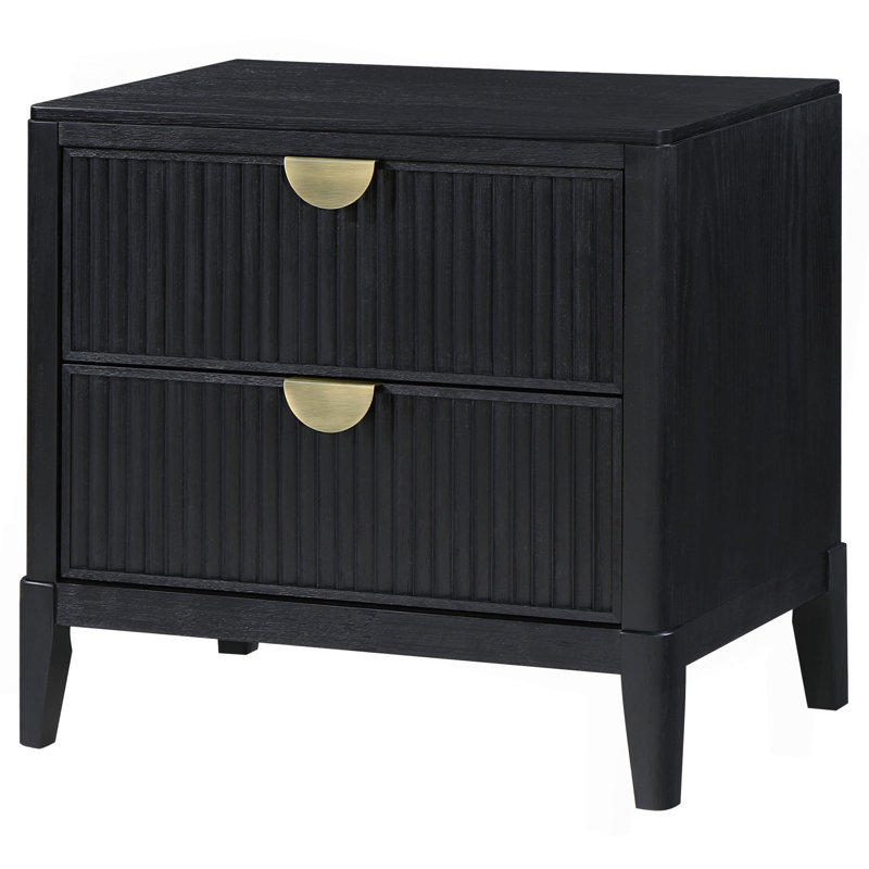 Table de chevet 2 tiroirs Mason