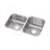Dayton  32" L x 21" W Double Basin Undermount Kitchen Sink