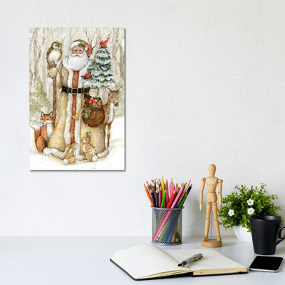 Giclée sur toile tendue Tall Santa