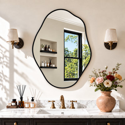 Miroir mural Asymmetric