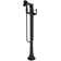 Rhen Single Handle Floor Mounted Freestanding Tub Filler Trim with with Handshower