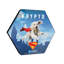 Art mural Superman 2025 (Krypto dans le ciel)