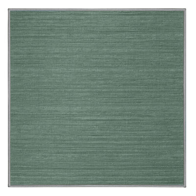 Tapis gris uni lavable à la machine