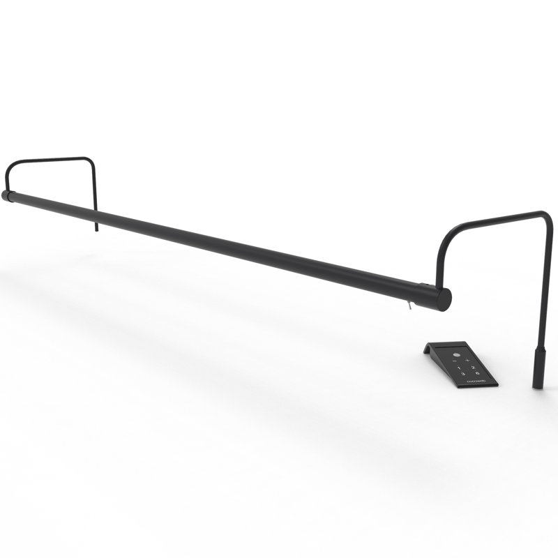 Cadre lumineux à DEL enfichable Orren Ellis Tru-Slim, SLEDV43, Bronze huilé