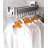 Foldable Stainless Steel Drying Rack For Balcony, Wall-Mounted Drying Rack, Extendable Drying Rod - The Ultimate Laundry Companion