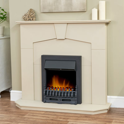 Abbey Adam 121.5cm W Electric Fireplace Insert with 6824.28 BTU