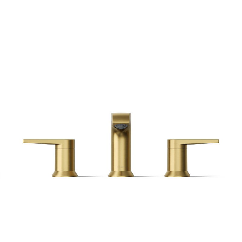 Hint Widespread Bathroom Sink Faucet, 1.2 Gpm, Brass
