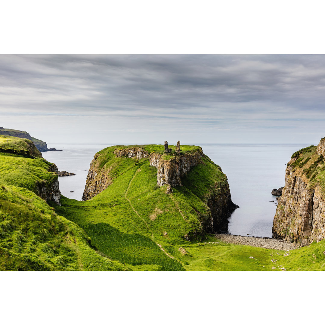 Dunseverick Nordirland von Mlenny - Drucken