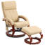 Fauteuil inclinable avec repose-pieds HOMcom