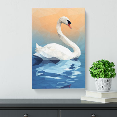 Swan Geometric - Print