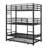 Metal Twin Triple Bunk Bed With Trundle-916823965