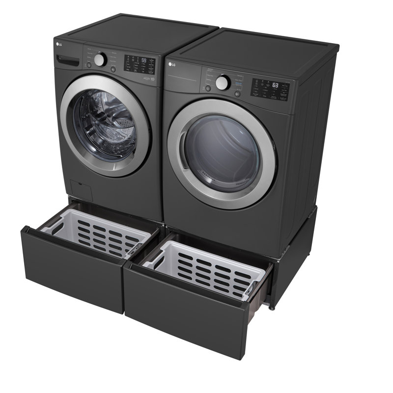 LG Ultra Large Capacity Gas Dryer, 7.4 cu. ft., Middle Black