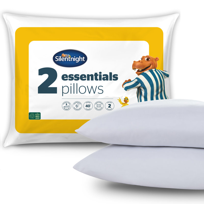 Silentnight Essential Pillows - 2 Pack