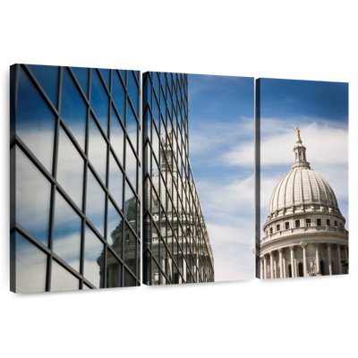 Wisconsin Capitol Dome Reflection