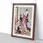 Interior of a Home by Torii Kiyonaga - Picture Frame Painting Print-55576222-55576220
