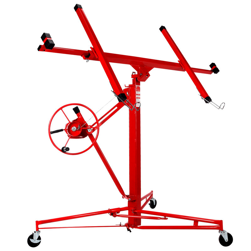 Élévateur pour cloison sèche, Rouge, H 132 po x l 114 po x P 61 po