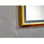 Miroir de salle de bain surdimensionné à DEL à cadre rectangulaire anti-buée et à intensité variable-863422913