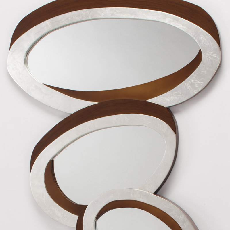 Flat Engineered Wood Wall Mirror