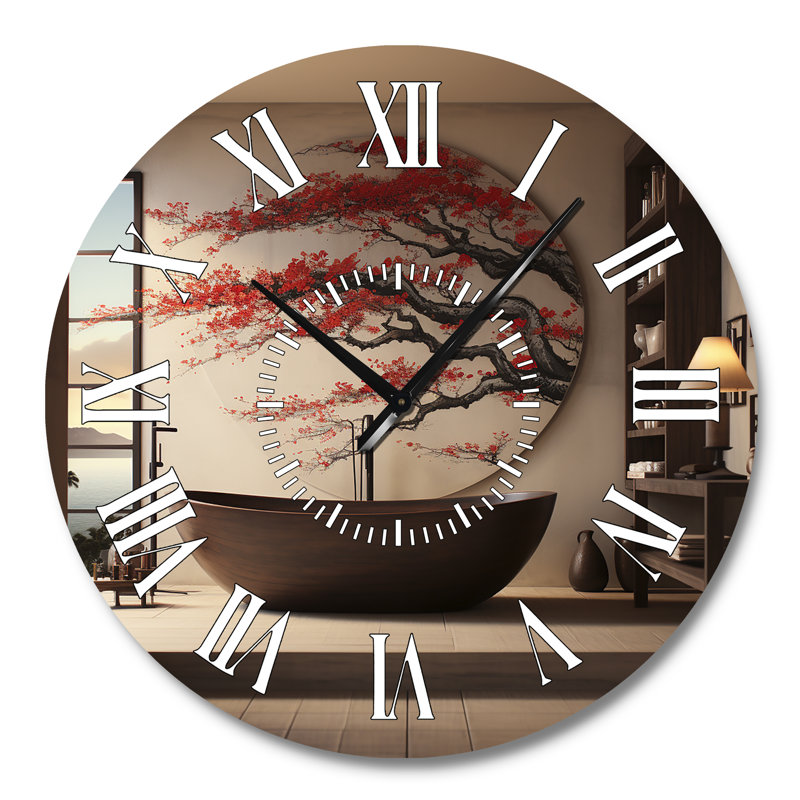 Horloge murale pour salle de bain, Grand
