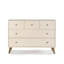 Austin 5-drawer Dresser, White/natural-1136919746