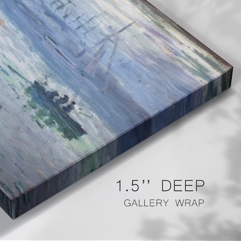 Monet - Toile tendue avec châssis, H 8 po x l 12 po