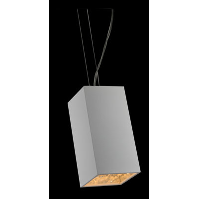 Luminaire suspendu carré / rectangulaire unique à 3 lumières Gwinnett