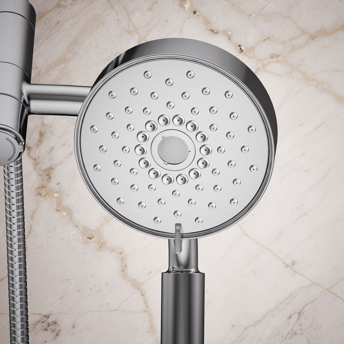 Purist 2.5 GPM 2-In-1 Multifunction Shower Combo Kit, Polished Chrome