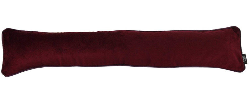 Farreli Fabric Draught Excluder, Wine Red