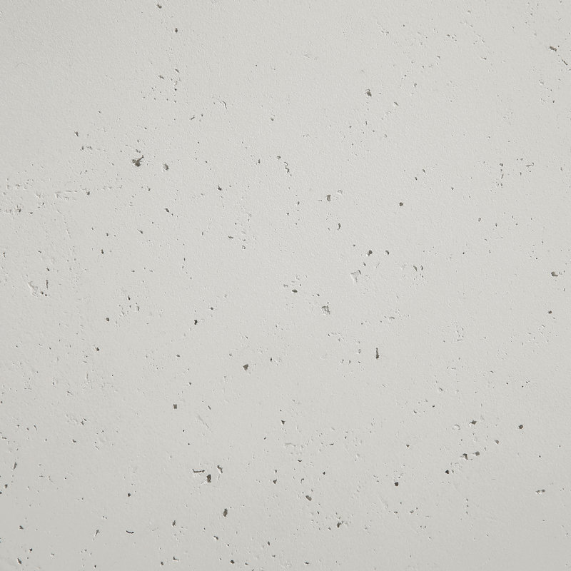Sculpture Torix en béton crème, Crème