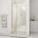 Unidoor 39" W x 72" H  Hinged Frameless Shower Door with ClearMax™ Technology