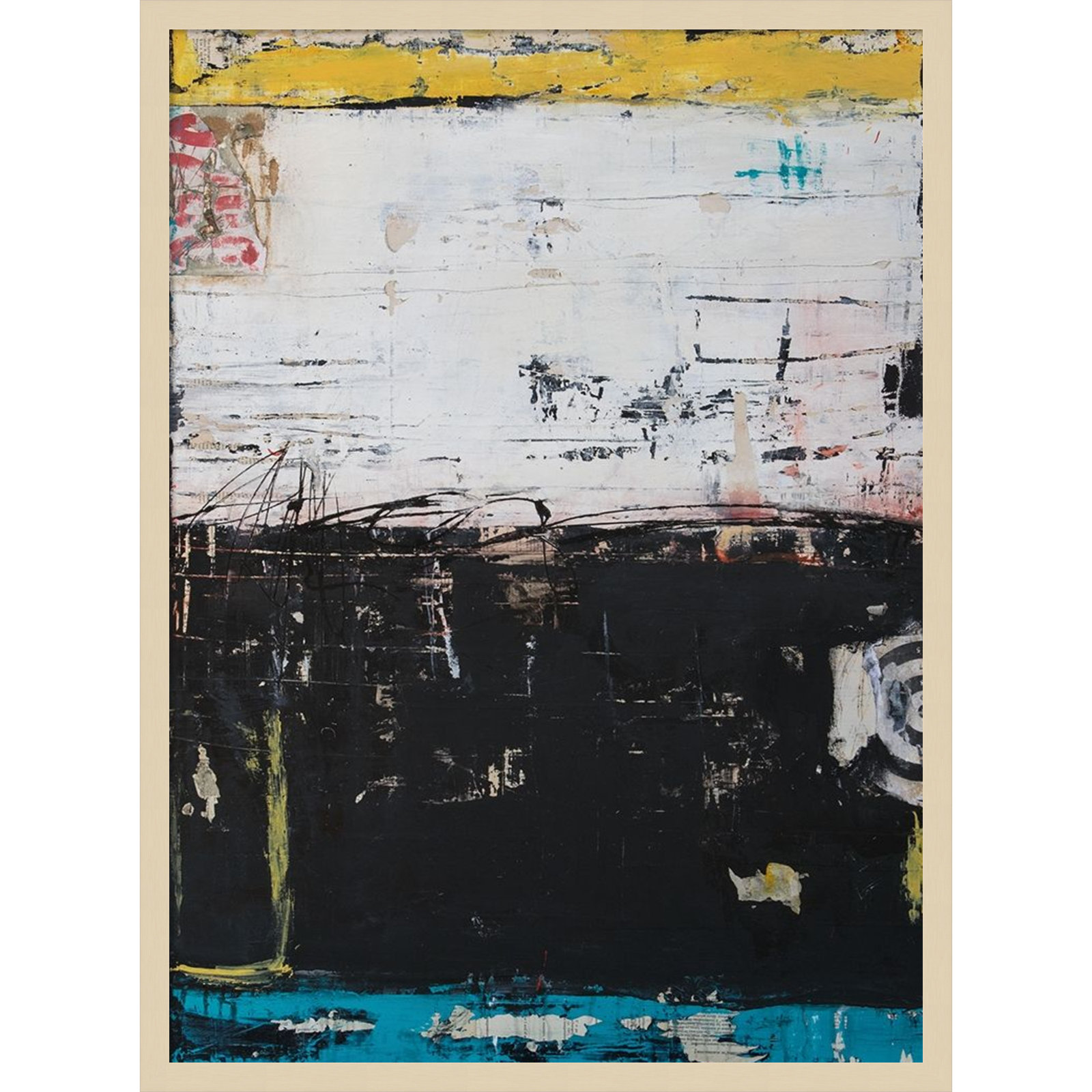 Down and Dirty Print by Erin Ashley, 33" H x 25" W, Brown