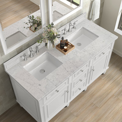 Lorelai 60'' Double Bathroom Vanity with Top