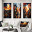 «Harlem Renaissance Revival», 3 pièces sur toile-834641554-834641519