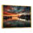 Gold Floater Framed