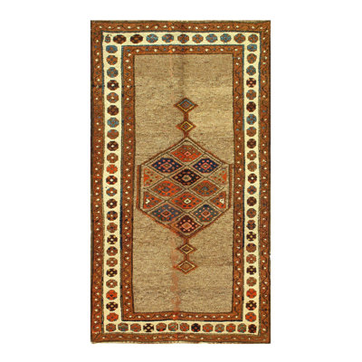 Kuulei Hand Woven Cotton Oriental Area Rug