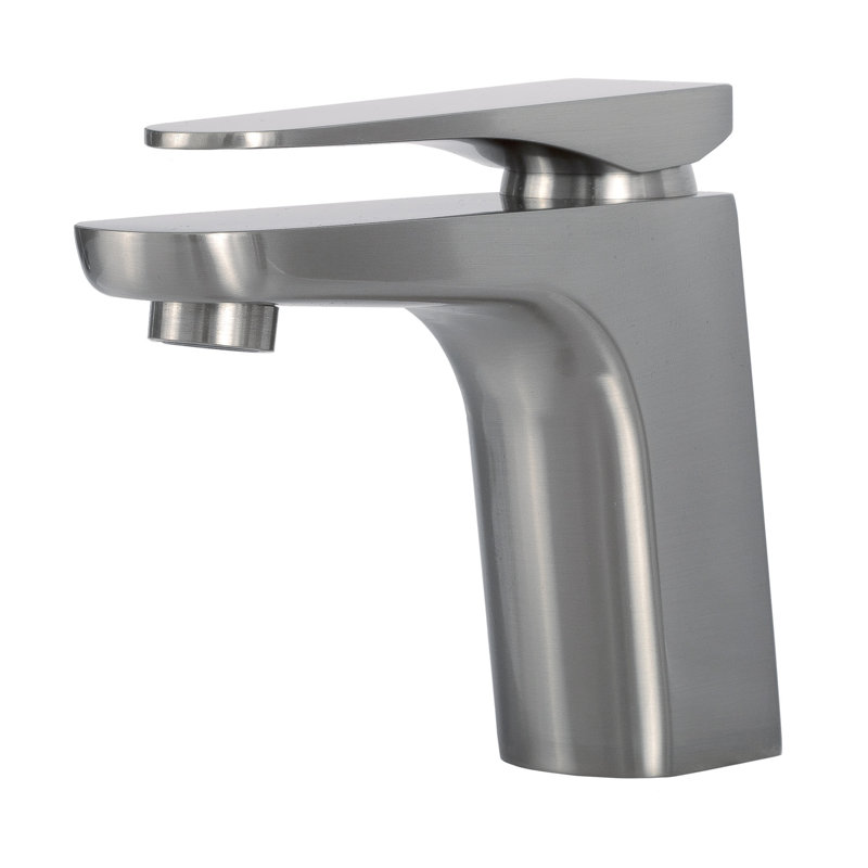 Single-handle Bathroom Faucet, Brushed Nickel