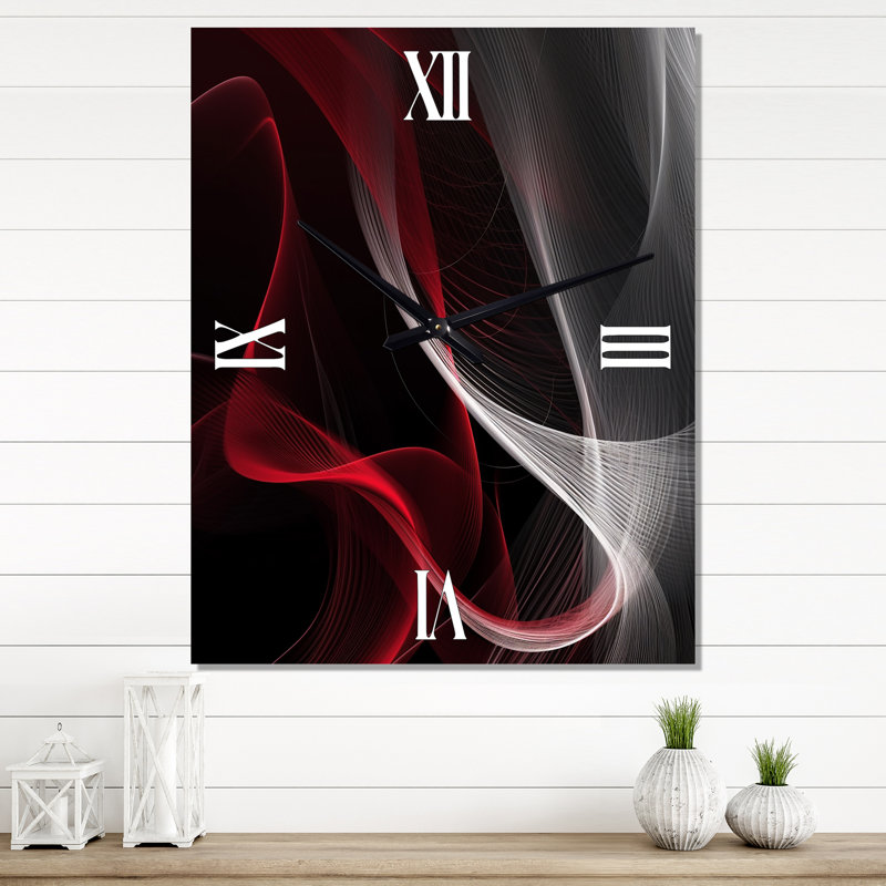Horloge murale Janeika, H 32 po x l 16 po x P 1 po