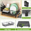 1-Tier Kitchen Dish Drainer Rack
