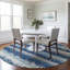 Tapis intérieur / extérieur bleu lavable Nyelle -1207372627