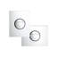 GROHE Nova Cosmopolitan Flush Plate Chrome