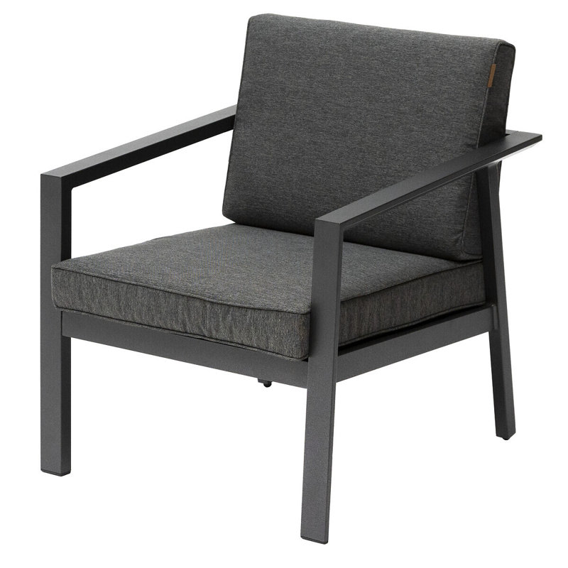 Ianmichael Steel Outdoor Lounge Chair